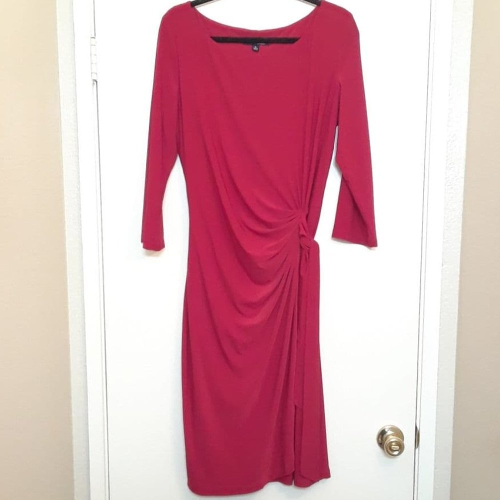 Chadwicks Of Boston Red Wrap Dress Size XL